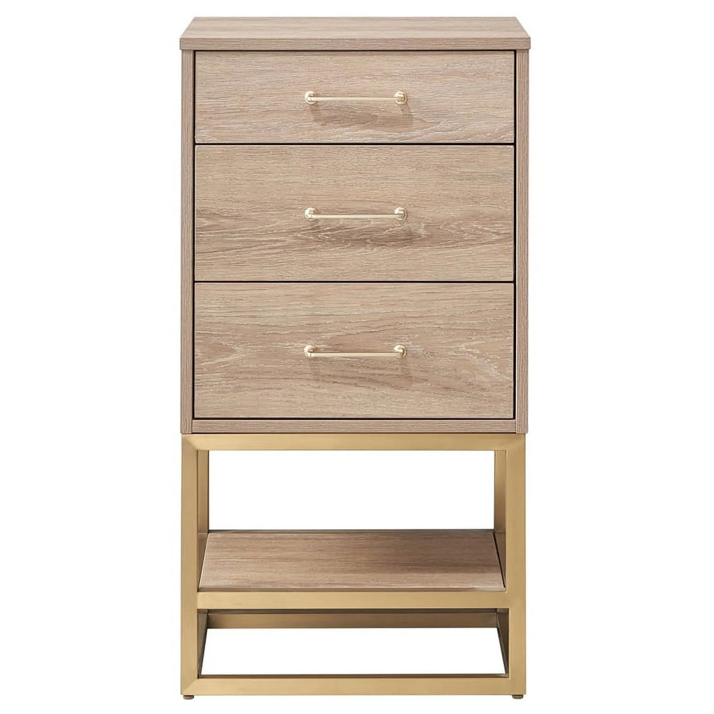 Oak Engineered Wood Storage Cabinet P8216