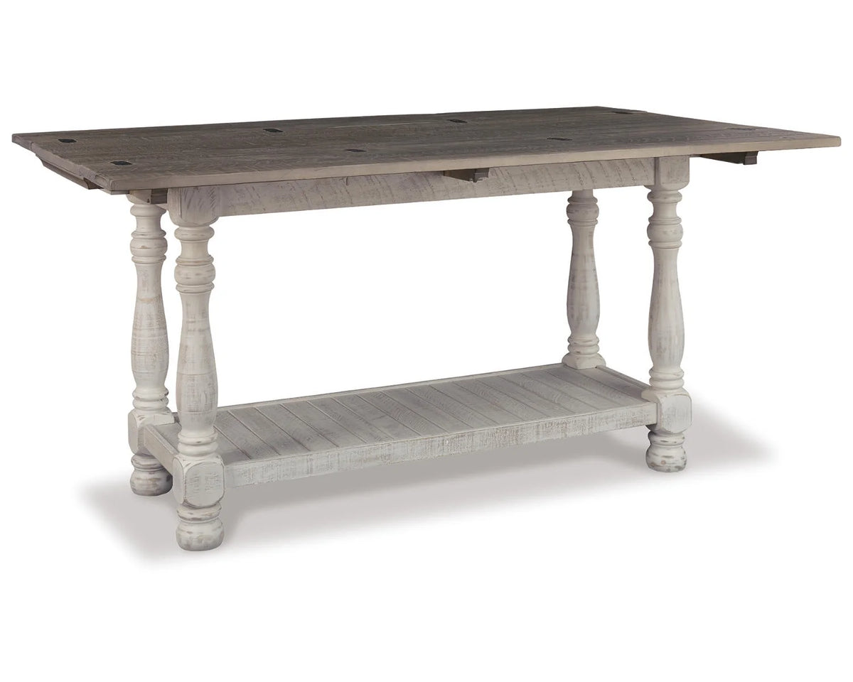 Gray/White Sofa Console Table U720