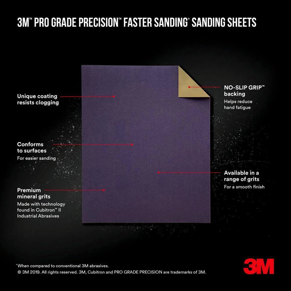 120 Grit Medium Advanced Sanding Sheet Y16718