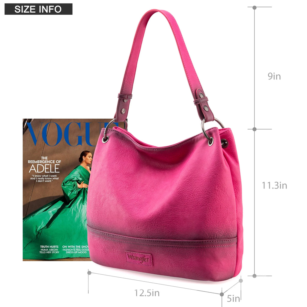 Distressed-Hot Pink Leather Tote Bag G684165