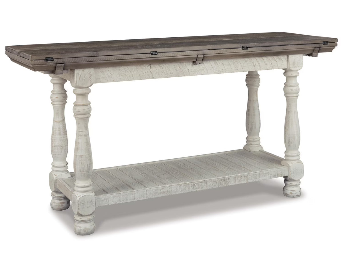 Gray/White Sofa Console Table U720