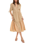 White Midi Dress P9463