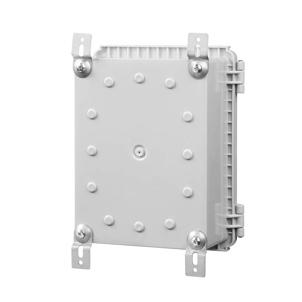 Junction Box, Hinged Cover, IP67 Waterproof Plastic Enclosure, Pack of 2 G9041