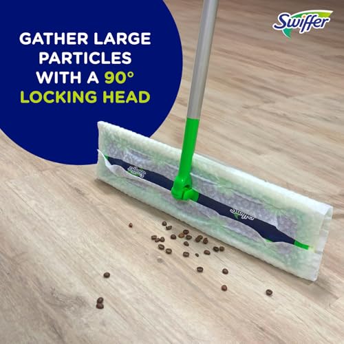 2-in-1 Dry + Wet Floor Mopping Kit with Sweeper, 8 Dry Cloths, 2 Wet Cloths R785553