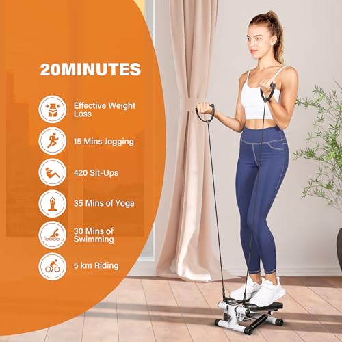 Mini Stepper with Resistance Band J905