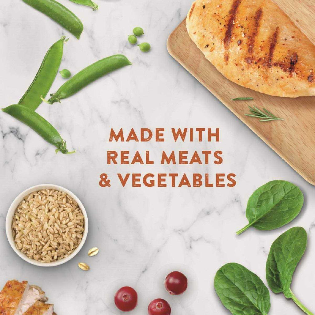 Chicken Turkey & Brown Rice Recipe Small Bites Dry Dog Food Y3297