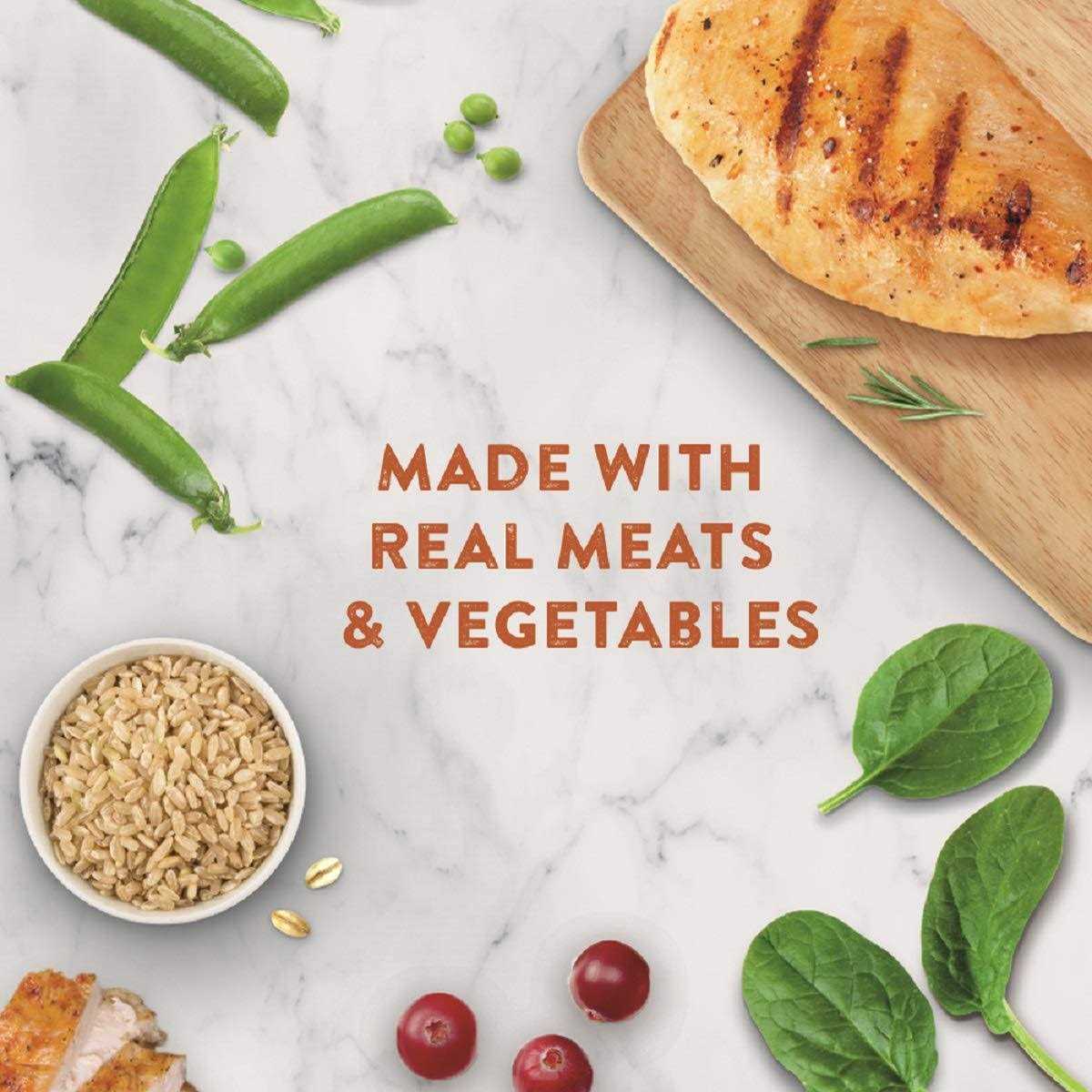 Chicken Turkey & Brown Rice Recipe Small Bites Dry Dog Food Y3297