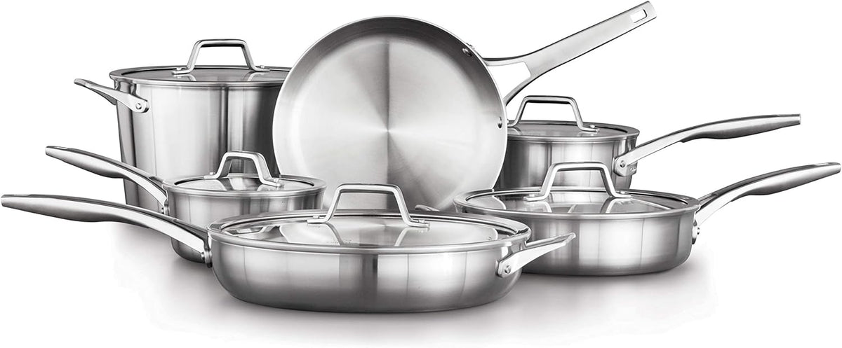 Stainless Steel 8-Piece Cookware Set S60422
