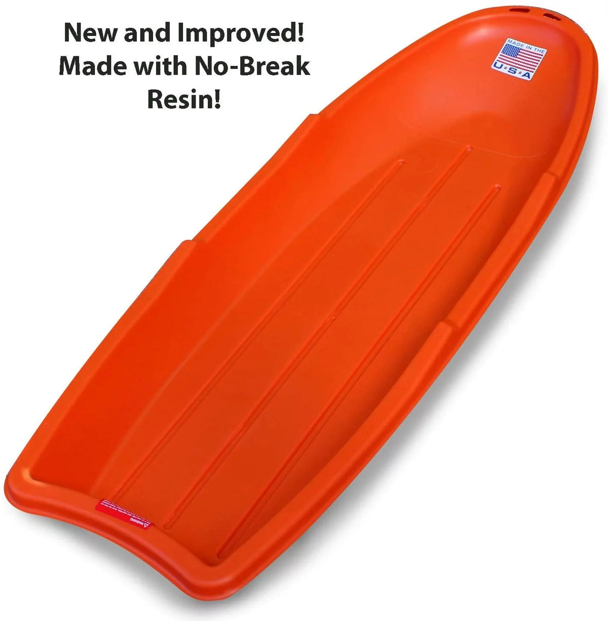 3-Pack Snow Sleds Blue Green Orange G865