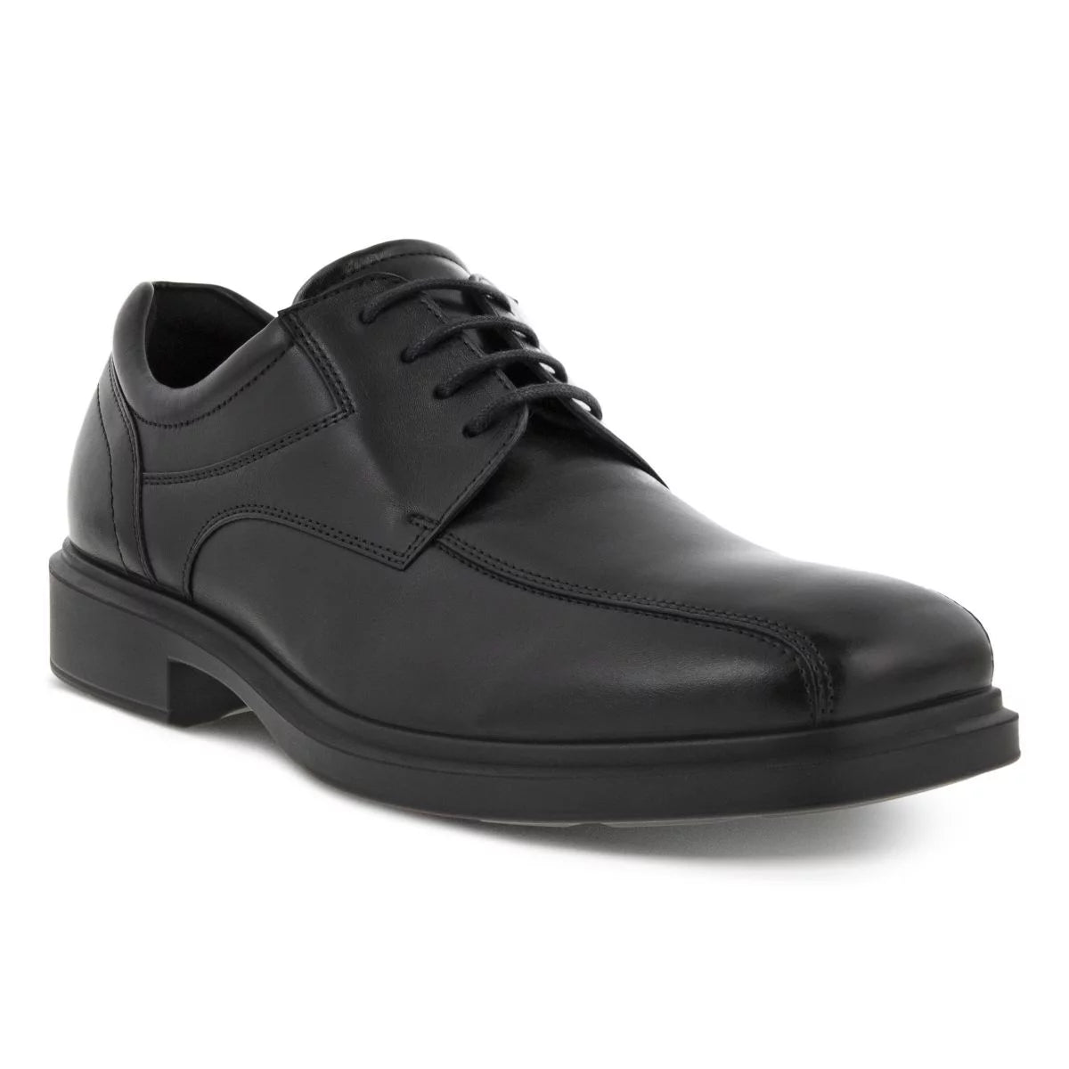 Black Leather Bike Toe Tie A447753