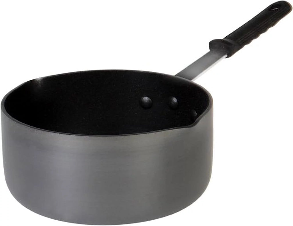 1 Qt Anodized Non-Stick Aluminum Saucepan with Pour Spout T663395