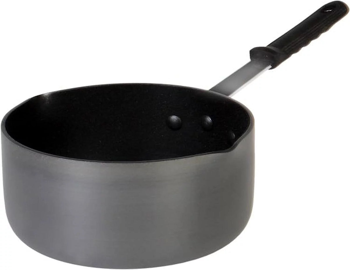 1 Qt Anodized Non-Stick Aluminum Saucepan with Pour Spout T663395