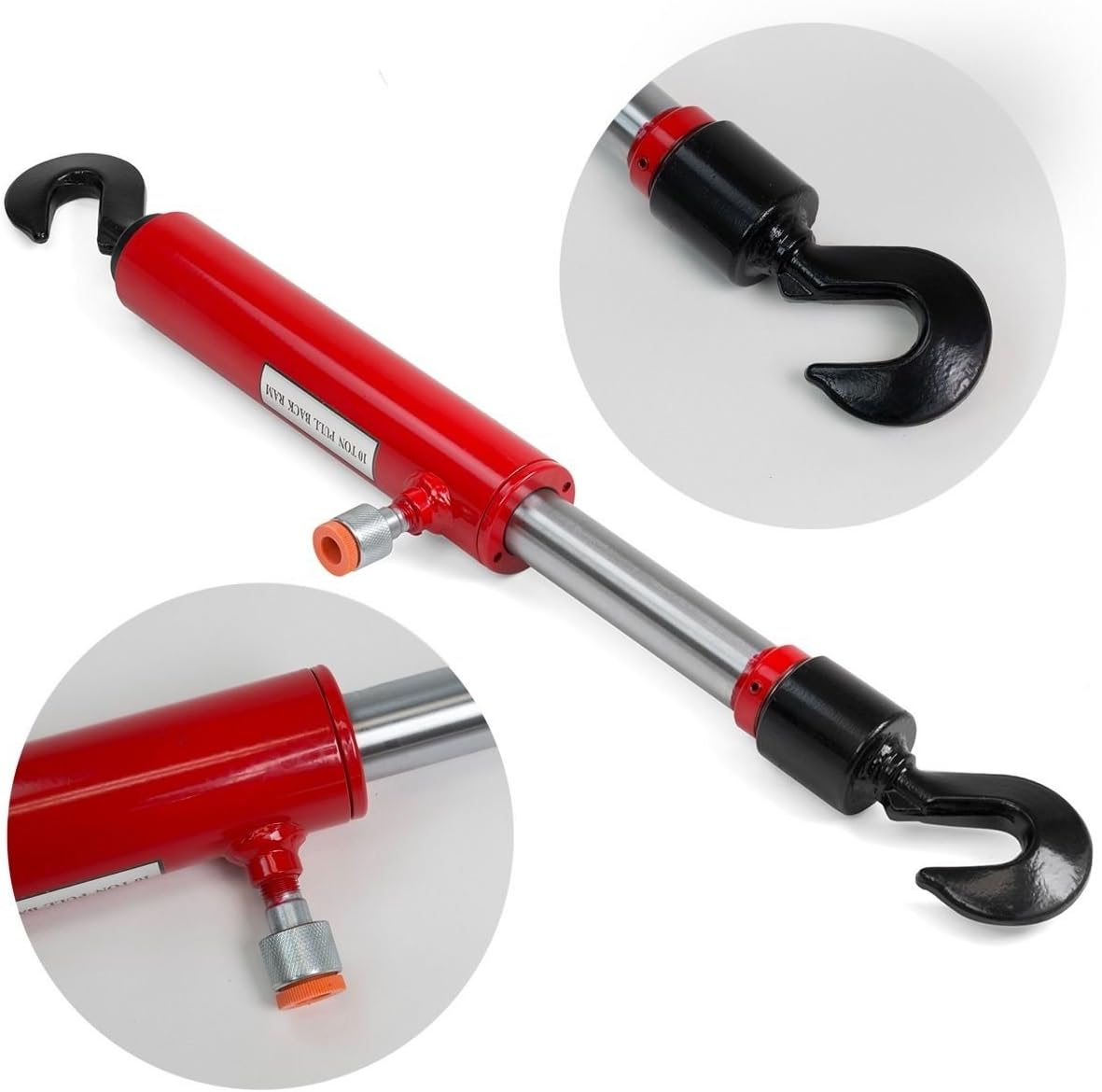 26" Long 10 Ton Hydraulic Pull Back Ram Q6164