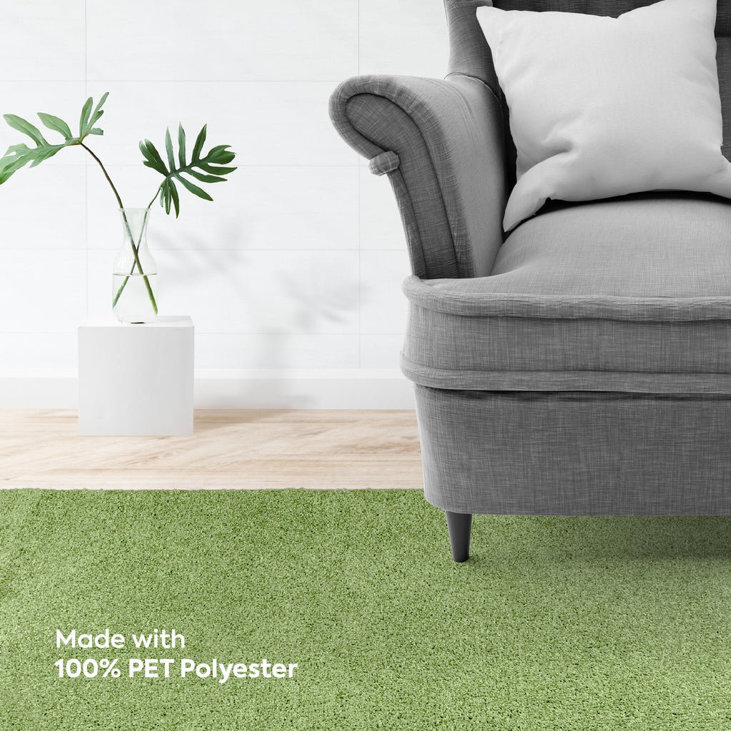 Lime Green 12' x 20' Area Rug K953499