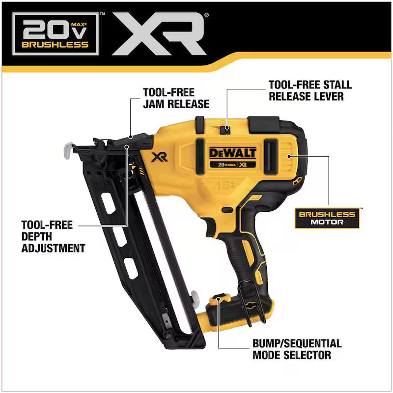 20V MAX Cordless 16-Gauge Angled Finishing Nailer T910278
