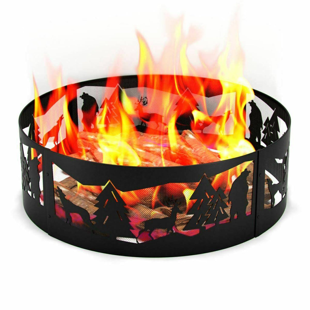 Heavy Duty Campfire Fire Pit Ring D98783