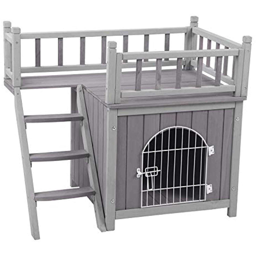 Dog House and Cat House with Stairs P96158