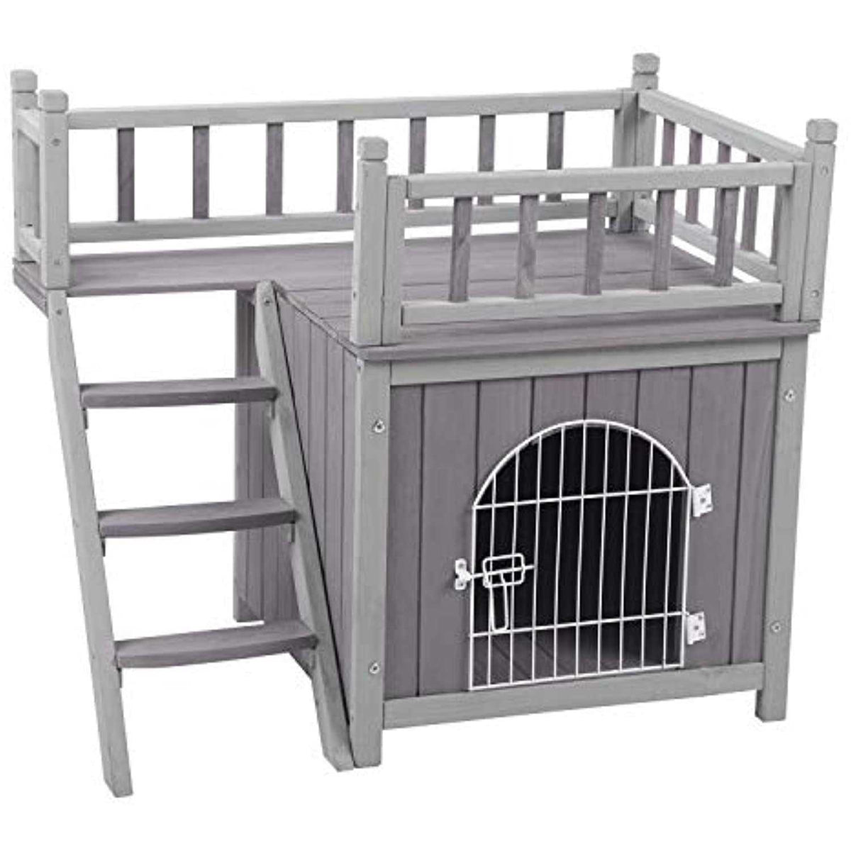 Dog House and Cat House with Stairs P96158