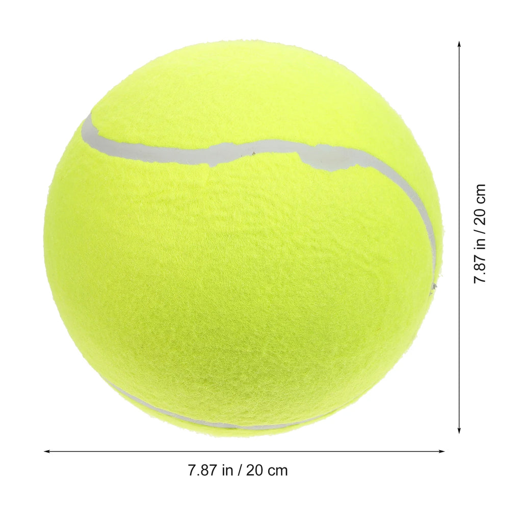 Yellow Inflatable Flannel Tennis Ball Q720639