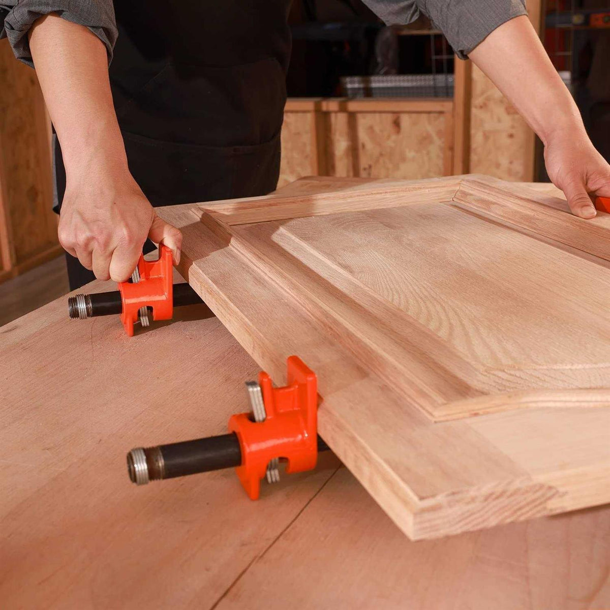 2-Pack Wood Gluing Pipe Clamp Fixture M231