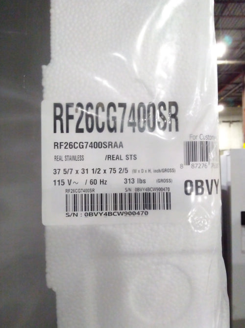 25 cu. ft. Stainless Steel French Door Refrigerator O7927
