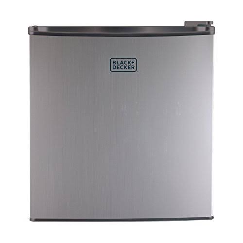 Black Silver Compact Fridge B890
