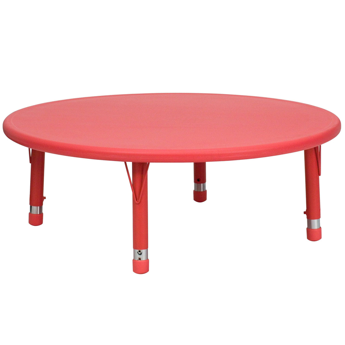 45 inch Round Plastic Height Adjustable Activity Table Y952