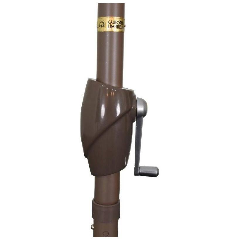9 ft. Aluminum Market Umbrella Push Tilt U651526