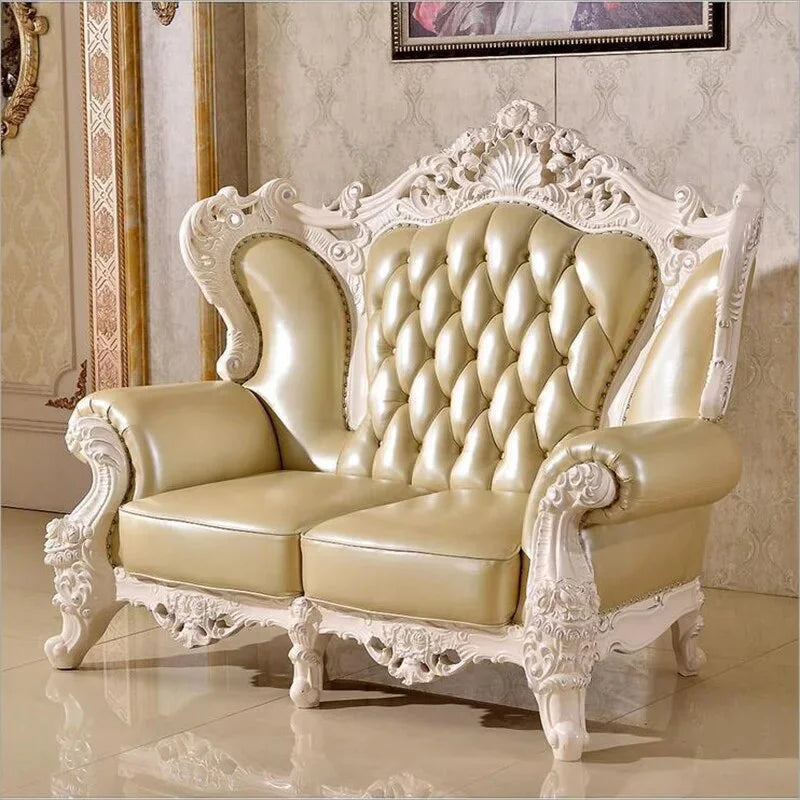 Genuine Leather Sofa Y871311