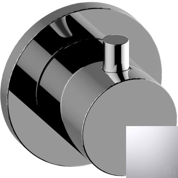 Polished Chrome Three-Way Diverter Valve Trim Plate and Handle L997494