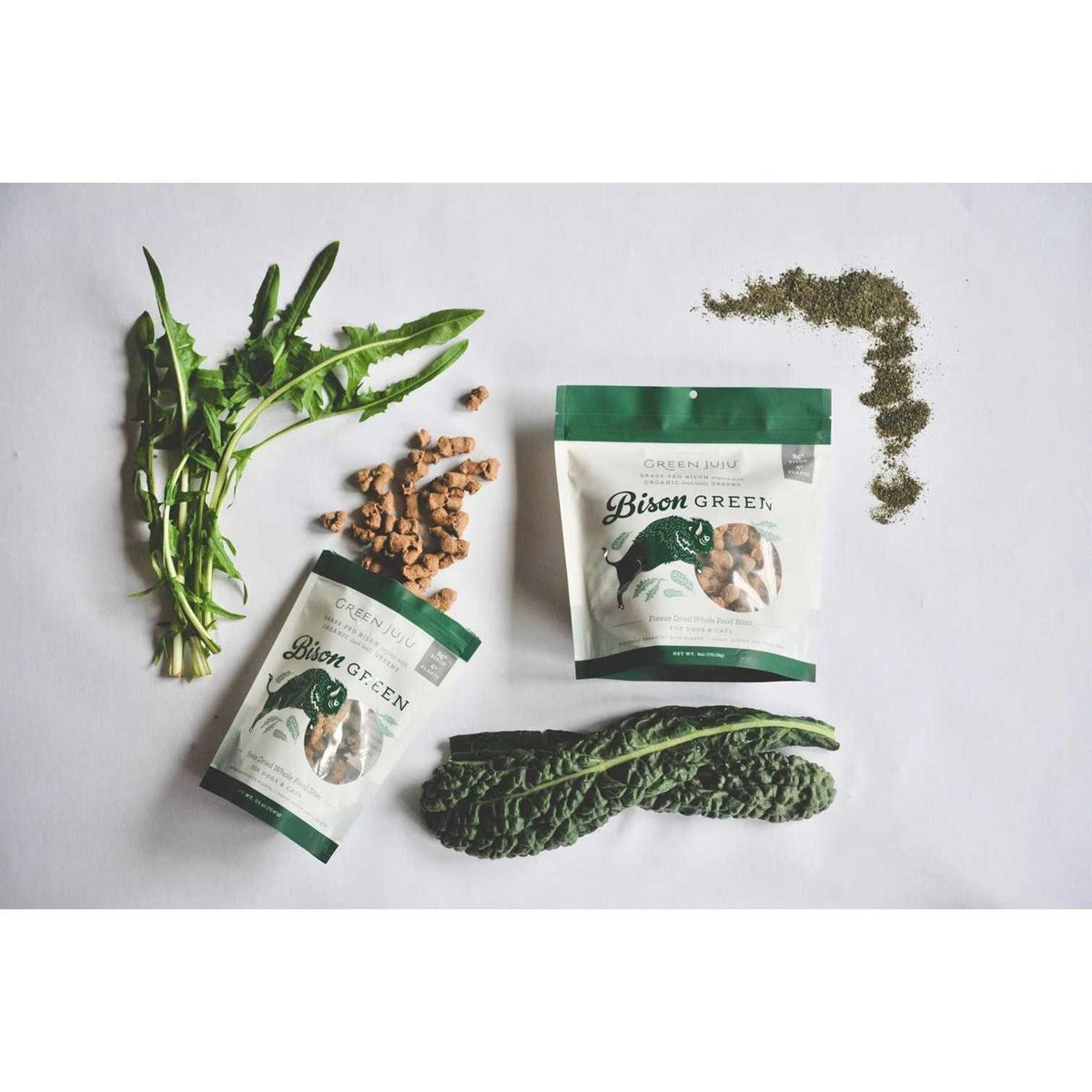 Green Freeze Dried Bison Pet Supplies V769