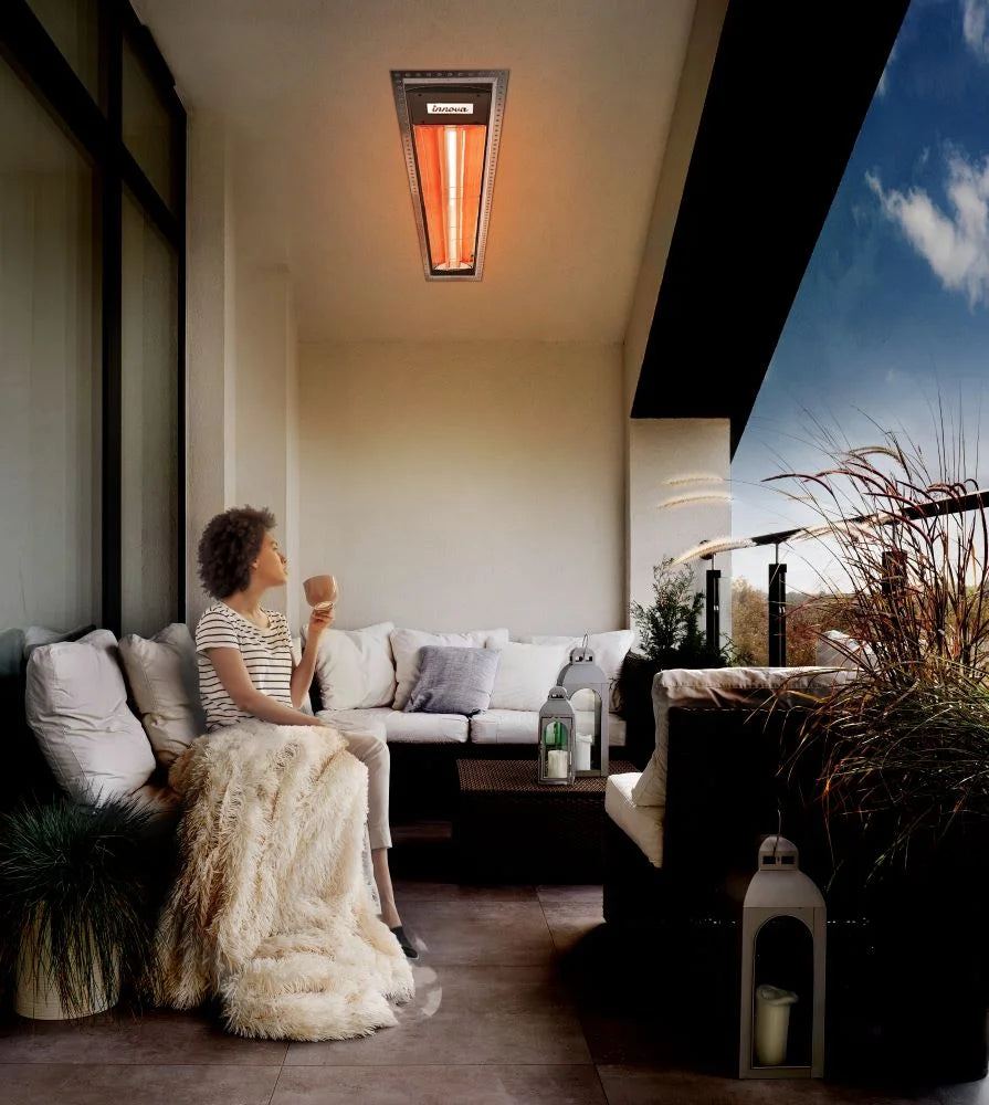 5000 Watt Electric Infrared Dual Element Wall Mount Heater N4017