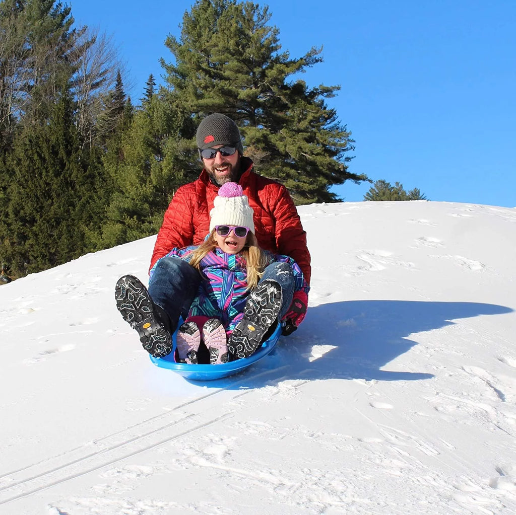 3-Pack Snow Sleds Blue Green Orange G865