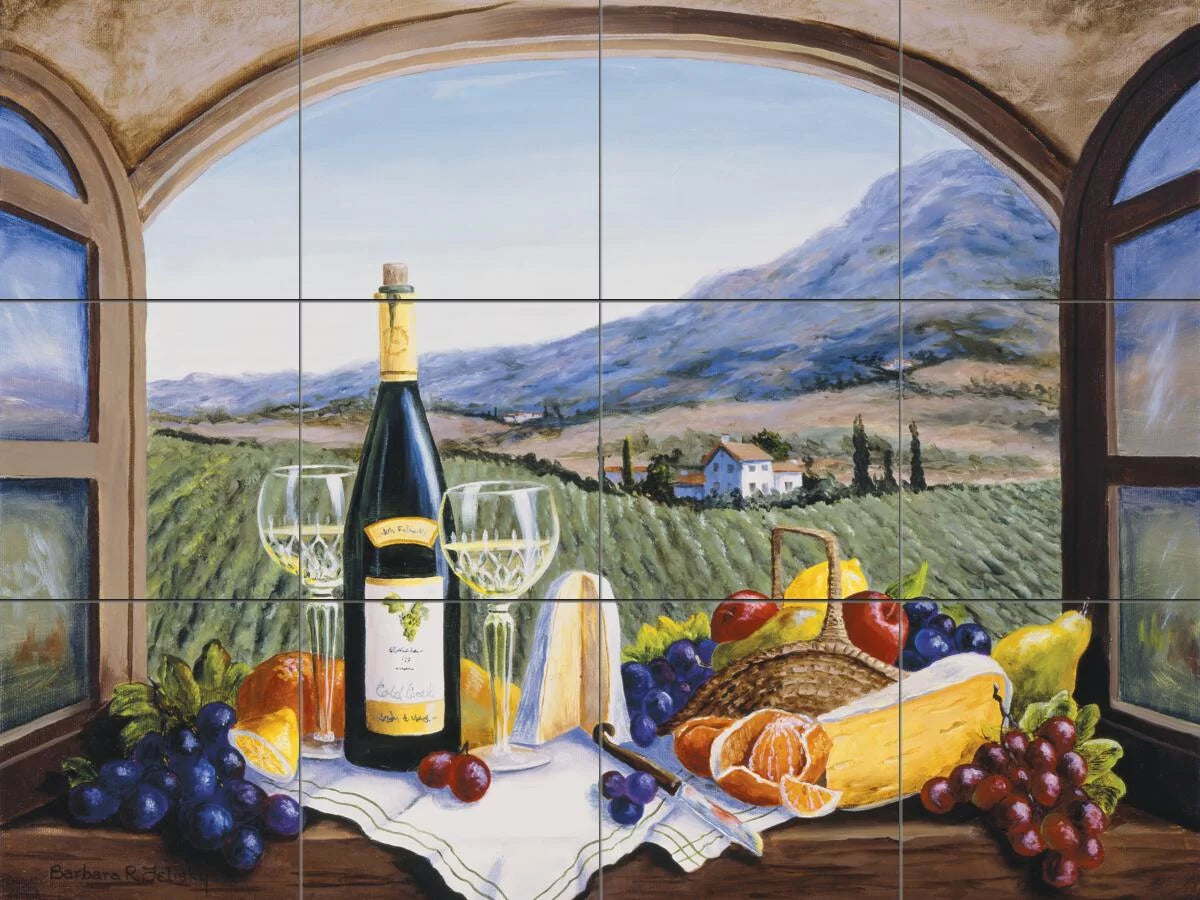 Tile Mural Kitchen Backsplash J3057