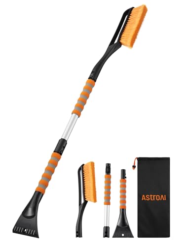 27" Snow Brush and Ice Scrapers with Foam Grip S955