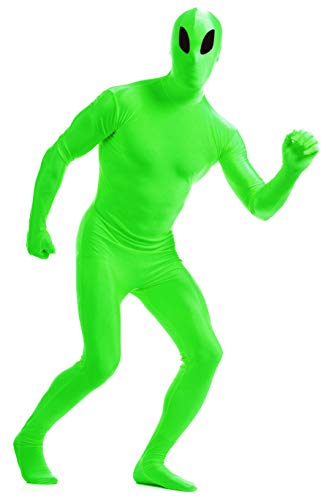Full Body Greenman Suit Lime Green K3927