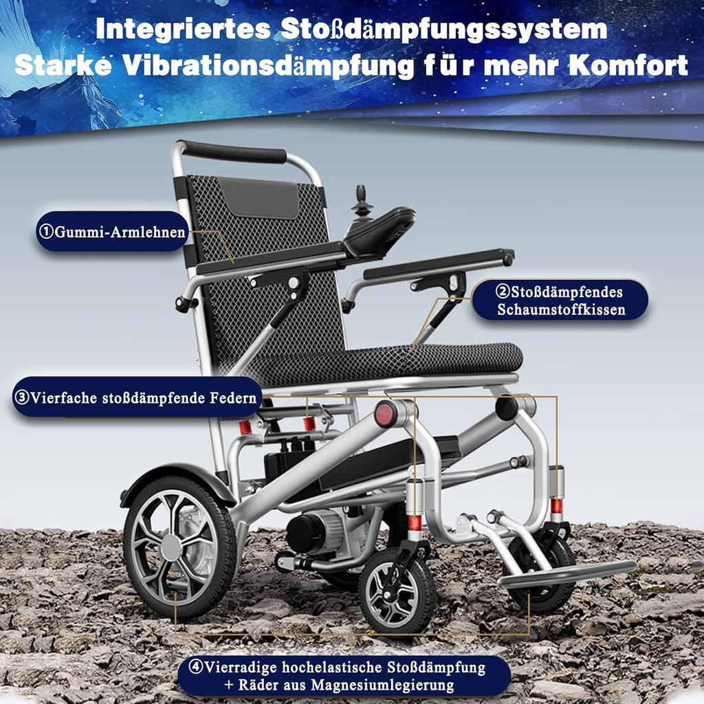 Lightweight Foldable Electric Wheelchair U2543