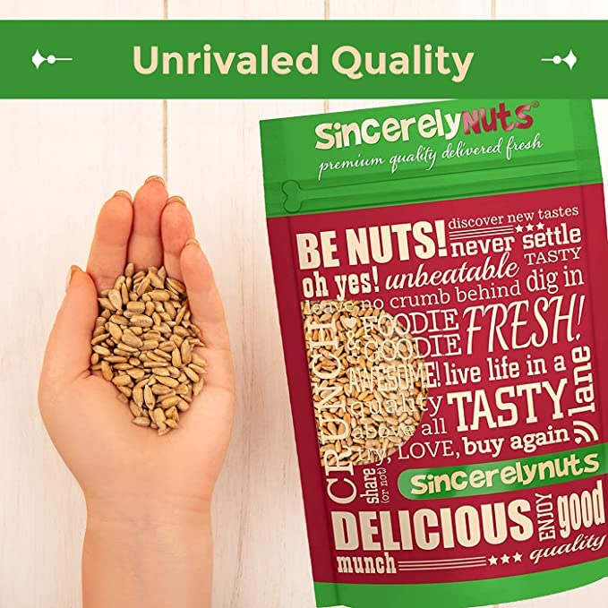Sunflower Seed Kernels Raw No Shell 1lb bag L552