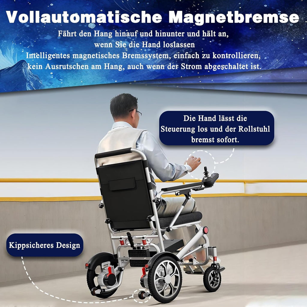 Lightweight Foldable Electric Wheelchair U2543