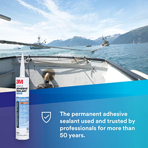 Tan 10 fl oz Marine Adhesive Sealant L2048