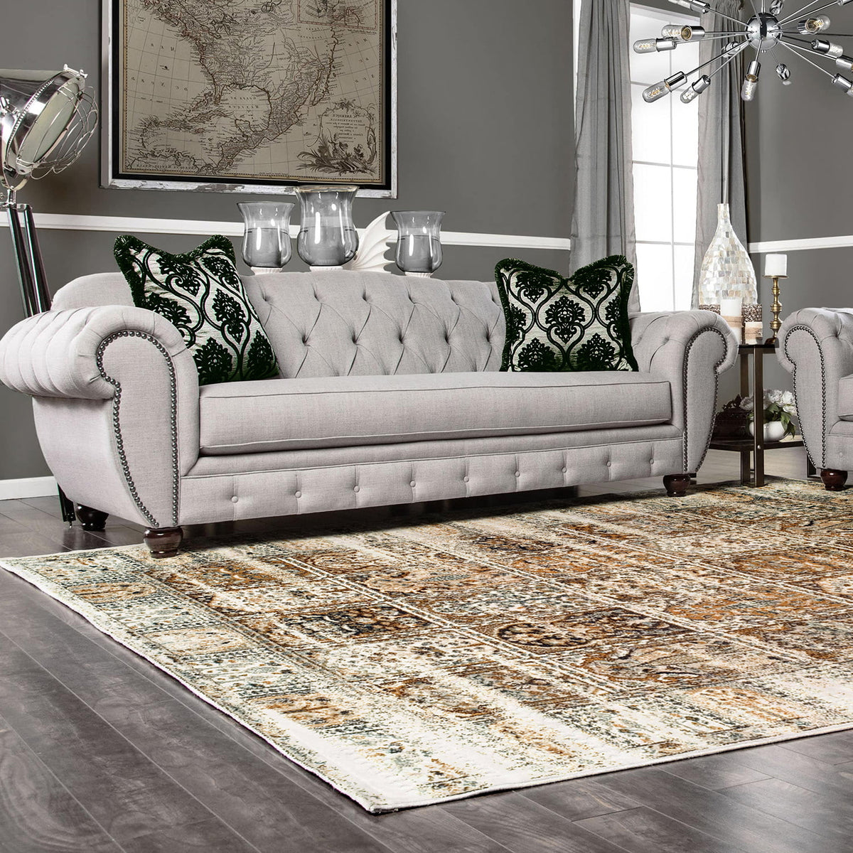 Multi-Colored Area Rug 5' X 8' J867803