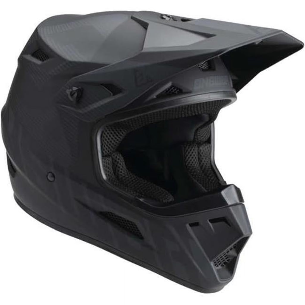 Bold Youth MX Offroad Helmet Black/Dark Gray S64850