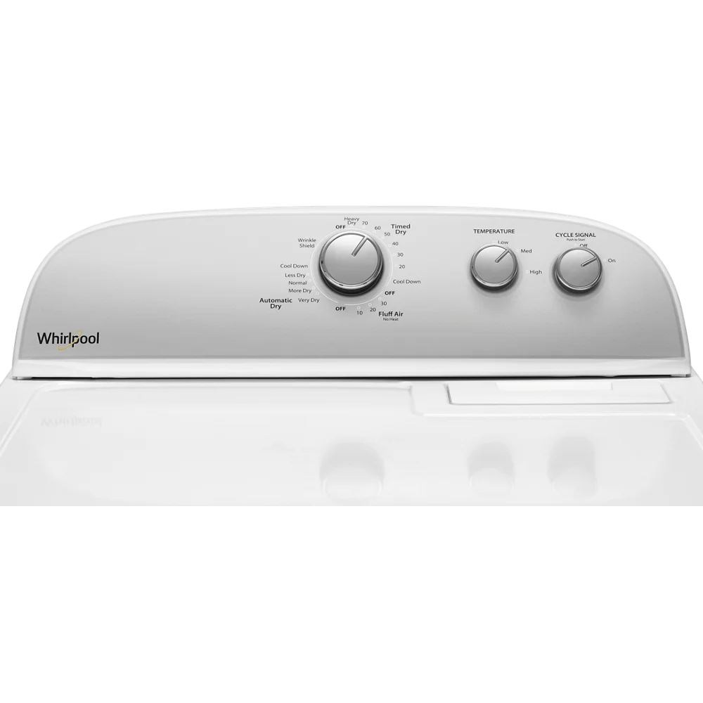 7.0 Cu Ft Top Load Electric Dryer White Y33426