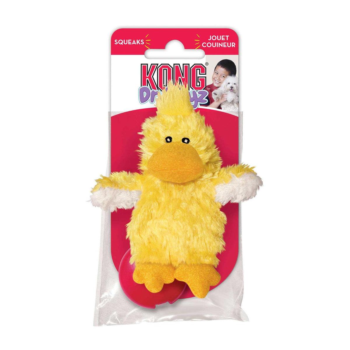 Plush Duck Dog Toy K614717