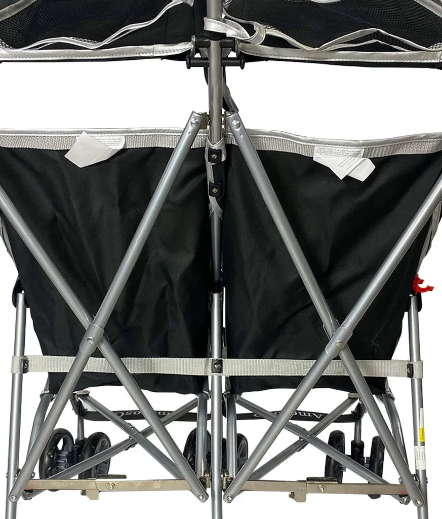 Black Double Umbrella Stroller with EVA Wheel Z75335
