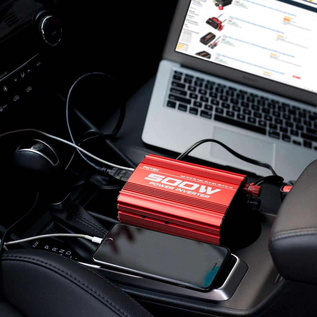 500W Car Power Inverter DC 12V to AC 110V M893897