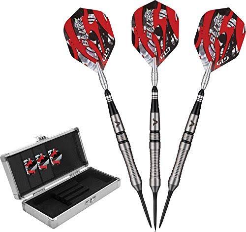 95% Tungsten Steel Tip Darts with Storage Case, 22 Grams L610