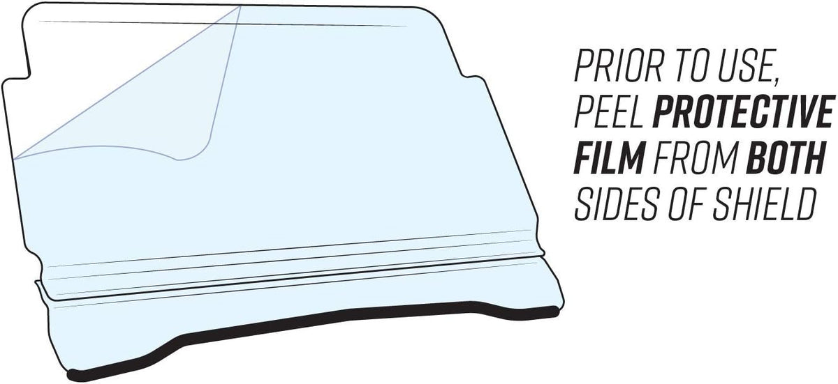 3-in-1 Flip Windshield for Can-Am Commander 800/1000 / Max C130441