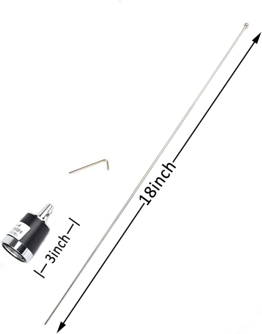 Dual-Band VHF/UHF NMO Antenna with Magnetic Base Pack of 2 R42444