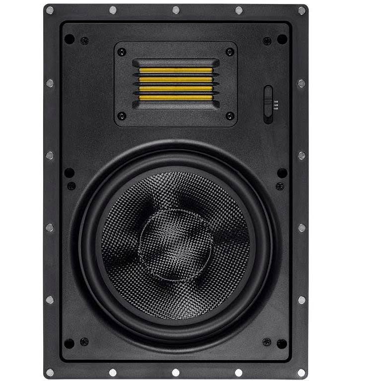 8-Inch 2-Way Carbon Fiber In-Wall Speakers (Pair) V496735